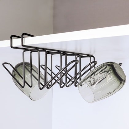 Suporte Suspenso Para Copos Preto 991207 Bel Fix-a71a8ee1-3a82-4f0a-9fef-5d8f15b81b82