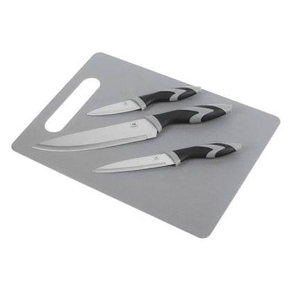 Tábua de Corte Carne e Legumes Com 3 Facas Inox Para Churrasco 228400 Bel Fix -abcd6518-fdee-4466-ad7f-c29309a772f0