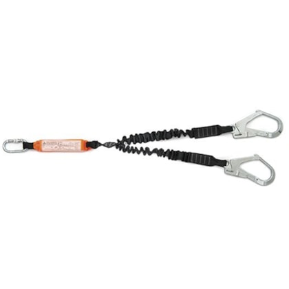 Talabarte Y Tubular c/ Absorvedor Mosquetão Gancho 55mm MG Cintos-f548e523-8b01-4e81-9cff-402e87fa6630