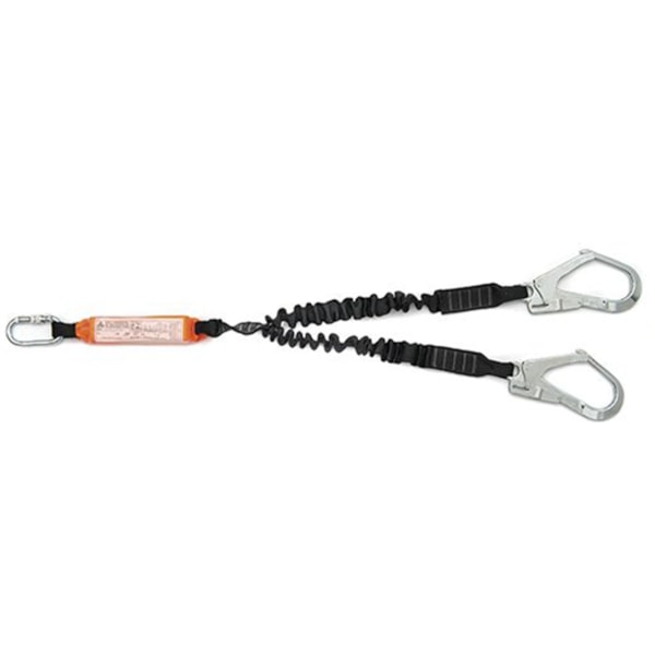 Talabarte Y Tubular c/ Absorvedor Mosquetão Gancho 55mm MG Cintos-565bd6f7-c791-44e0-84c7-3d41dbbf8822