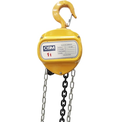 Talha Manual 1 Tonelada Corrente 5m TC1000 CSM-a281a966-7f80-4456-b0d2-96dc55b16e17