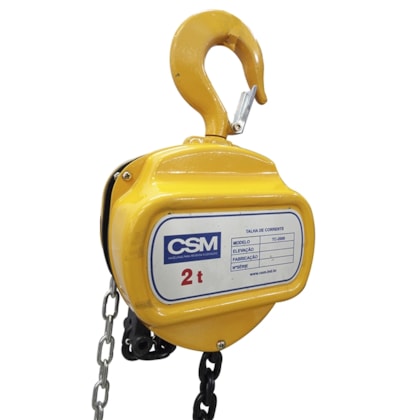 Talha Manual 2 Ton Corrente 3m de Elevação CSM-e2fc4f78-e513-4472-bcc7-7a6e19665f6c