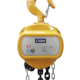 Talha Manual 3 Ton Corrente 5m de Elevação CSM
