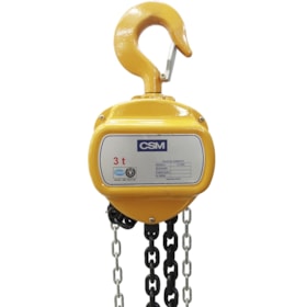 Talha Manual 3 Ton Corrente 5m de Elevação CSM