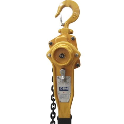 Talha Manual Com Alavanca 1000KG Corrente 1,5m TCA1000 CSM-e715657a-0ce7-4cc6-b52d-08dfd137a03d