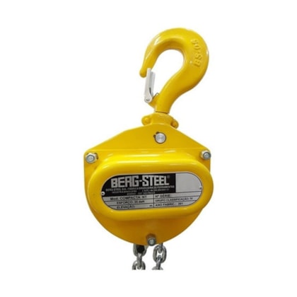 Talha Manual Compacta 5 Metros X 750 Kg Berg Steel-e3cad3f6-374d-4508-9a36-aee1435d6aa9