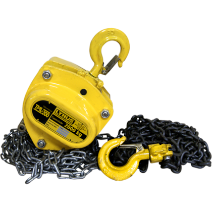 Talha Manual TML200 Compacta 2000Kg 3,0m Elevação 8151.2 Lynus -15896e55-1e76-49c1-9ea0-514b923a330f