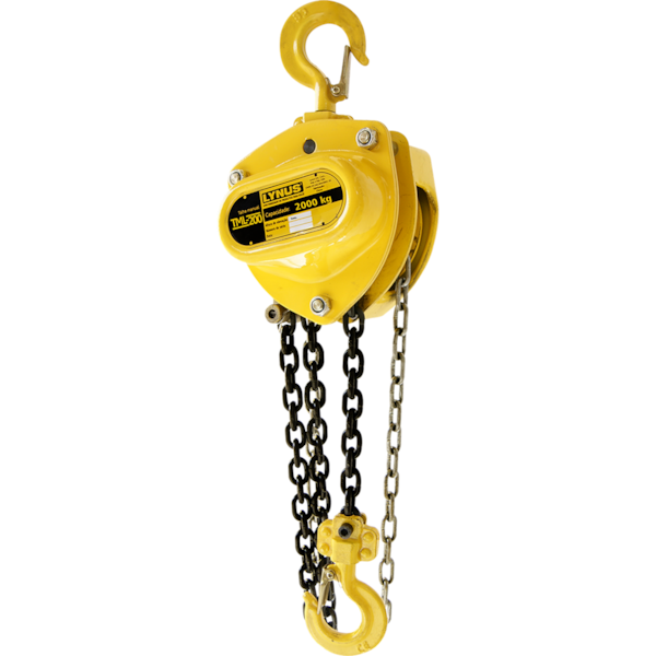 Talha Manual TML200 Compacta 2000Kg 3,0m Elevação 8151.2 Lynus -15083cee-2868-47f1-9dd2-dd13d4189bce