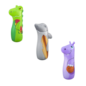 Teimoso Inflável Animais Divertidos Modelo Sortido 89cm Bel