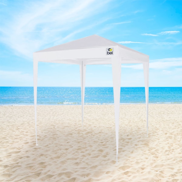 Tenda Gazebo Desmontável 2x2m em Polietileno Aço Branca 301301 Belfix-c22fd909-48fc-4d29-9a51-c25660030ea3