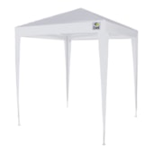 Tenda Gazebo Desmontável 2x2m em Polietileno Aço Branca 301301 Belfix