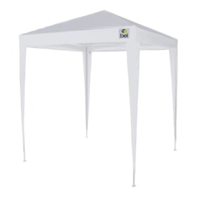 Tenda Gazebo Desmontável 2x2m em Polietileno Aço Branca 301301 Belfix