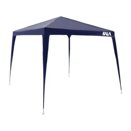 Tenda Gazebo Desmontável Em Tubos de Aço 3m x3m Azul 293708 Kala