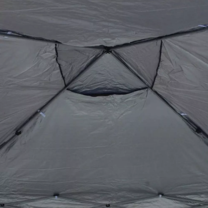 Tenda Gazebo Dobrável 3m x 3m Com Pés em Alumínio Vermelha 309999 Kala