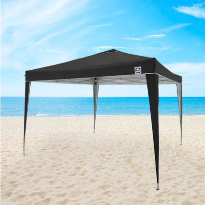Tenda Gazebo Dobrável 3m x 3m Poliéster Preta 331400 Bel Fix -63cc86f2-a2b3-4e22-8f80-dac3148c7fc6