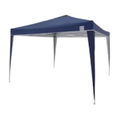 Produto Tenda Gazebo Dobrável 3x3m em Alumínio Poliéster Azul 330300 Belfix