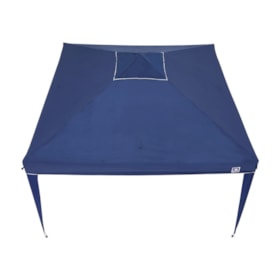 Tenda Gazebo Dobrável 3x3m Poliéster Azul 330300 Belfix