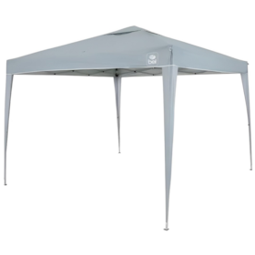 Tenda Gazebo Dobrável Alumínio 3x3m Cinza 330800 Bel