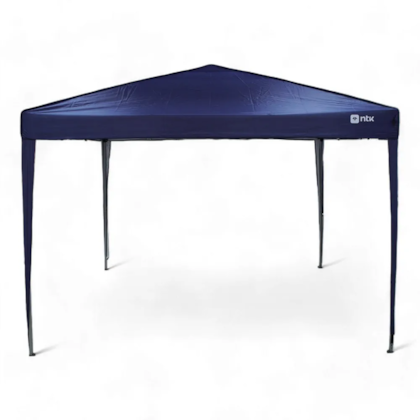 Tenda Gazebo Dobrável Aluxx em Alumínio 3x3m C/Proteção UV+50 Azul 351981-AZ Nautika