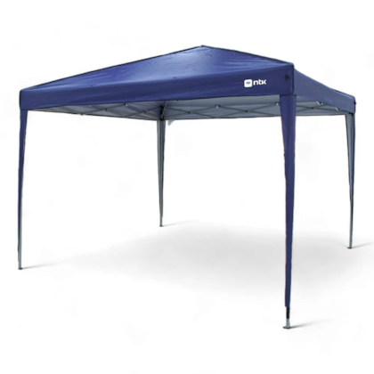 Tenda Gazebo Dobrável Aluxx em Alumínio 3x3m C/Proteção UV+50 Azul 351981-AZ Nautika