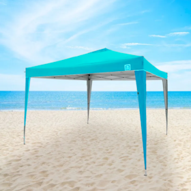 Tenda Gazebo Dobrável Mormaii 3x3 Poliester Turquesa 332100 Bel