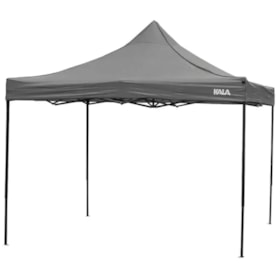 Tenda Gazebo Dobrável Pagoda 3x3m Cinza 341639 Kala
