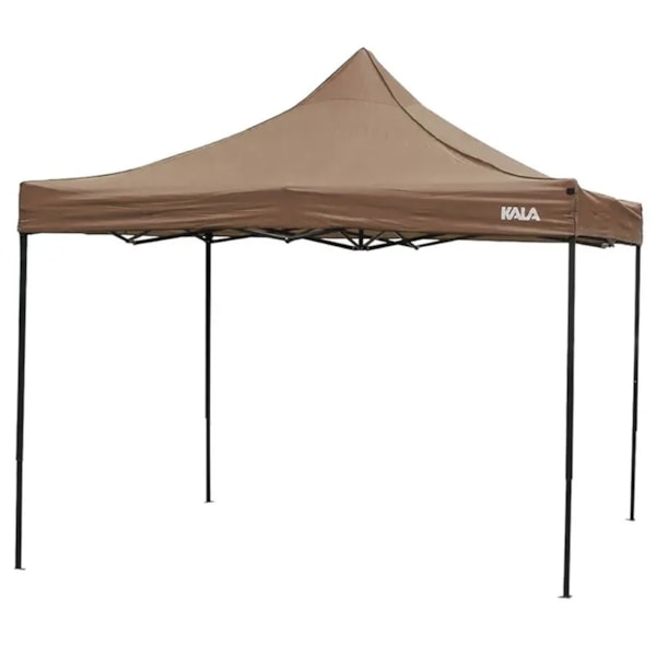 Tenda Gazebo Dobrável Pagoda 3x3m Marron 341648 Kala-18c9e5b8-ae0d-4ae9-a777-44ee4b1341c2
