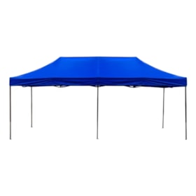 Tenda Gazebo Dobrável Pagoda 6x3m Azul 338418 Kala