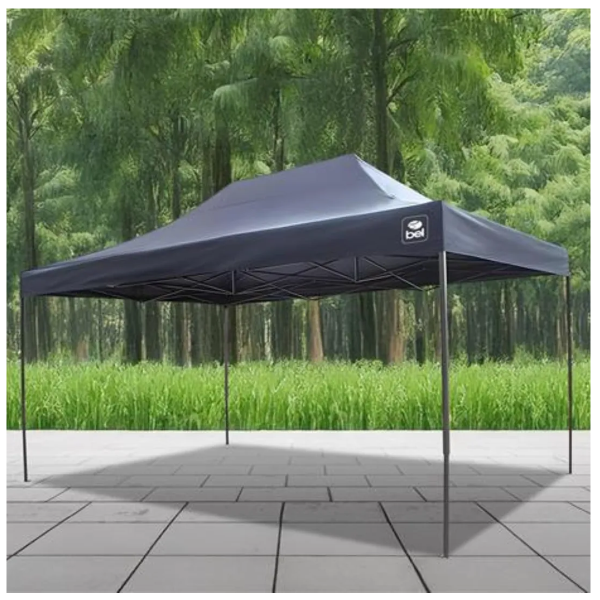Tenda Gazebo Dobrável Pagoda King 3x 4,5m Preta Bel 334507 | Ultra