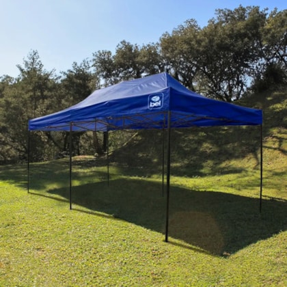 Tenda Gazebo Dobrável Pagoda Oversize 3m x 6m Oxford Azul 334602 Bel-a244d057-efef-4fd6-9b34-3e5eab96a130