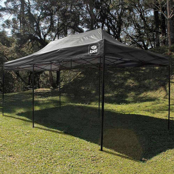 Tenda Gazebo Dobrável Pagoda Oversize 3m x 6m Oxford Preto 334607 Bel-43fa78a4-98bb-448b-9e91-60fc57a4d504