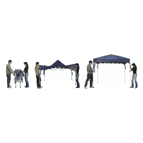 Tenda Gazebo Poliéster 3m x 3m Dobrável Azul 103888 Kala-e037b8e7-6e60-4e5b-bf28-a32ed15909cb