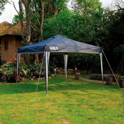 Tenda Gazebo Poliéster 3m x 3m Dobrável Azul 103888 Kala-416ffb91-4c36-4c53-9820-d1d180f38d99