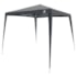 Tenda Gazebo Tubular 3m x 3m em Polietileno Cinza Black 301208 Bel Fix