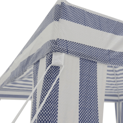Tenda Gazebo Tubular 3mx3m em Polietileno Azul e Branco 301250 Bel Fix -fbcb63db-403c-4f28-b93a-794df26555bb