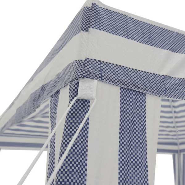 Tenda Gazebo Tubular 3mx3m em Polietileno Azul e Branco 301250 Bel Fix -46e2462b-dee2-412b-abb8-f89673bbd772