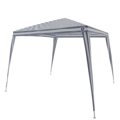 Tenda Gazebo Tubular 3mx3m em Polietileno Azul e Branco 301250 Bel Fix 