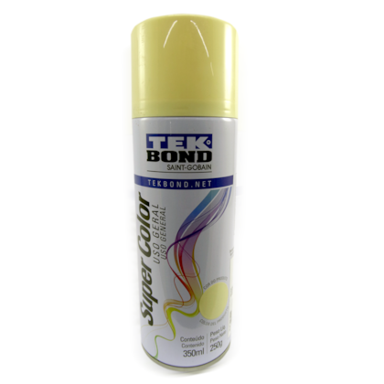 Tinta Spray Bege 350ml / 250g Uso Geral 23181006900 Tekbond