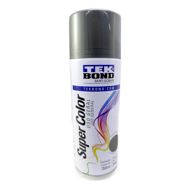 Tinta Spray Grafite 350ml / 250g Uso Geral  23121006900 Tekbond-ff6ee61f-45a0-4148-978e-6d5ea470f0b1