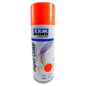 Tinta Spray Laranja Flourescente 350ml / 250g 23231006900 Tekbond