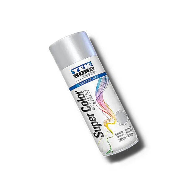 Tinta Spray Metálico Prata 350ml 23361006900 Tekbond-22b15e87-99ef-4950-9b82-f7112b8d9249