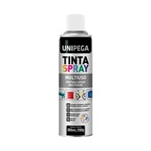 Tinta Spray Multiuso Branco Fosco 300ml/200g 05340111 Unipega