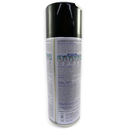 Tinta Spray Preto Fosco 350ml / 250g Alta Temperatura 23371006900 Tekbond-27fd6c40-24ba-4e7a-8f10-17e035f1e333