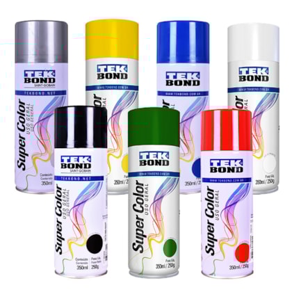 Tinta Spray Uso Geral 350ml 23031006900 Tekbond-b9653e2d-8d21-4a85-8ccb-42f2d344038b