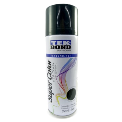 Tinta Spray Verde Escuro 350ml / 250g Uso Geral 23151006900 Tekbond-692ab0b4-1006-4d10-a136-8128a295cdbb