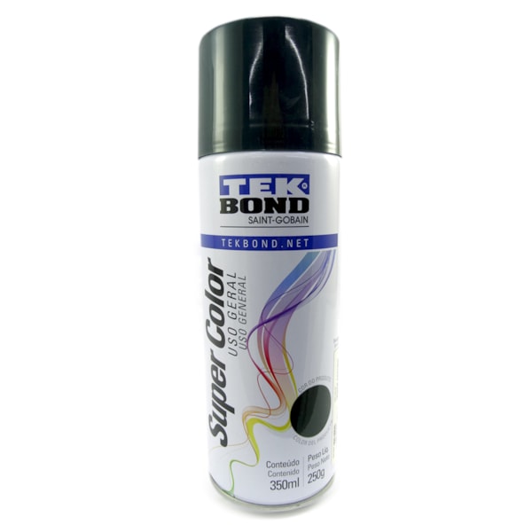 Tinta Spray Verde Escuro 350ml / 250g Uso Geral 23151006900 Tekbond-1847c5e3-d52f-4574-8a0a-9ada9a4c99a9