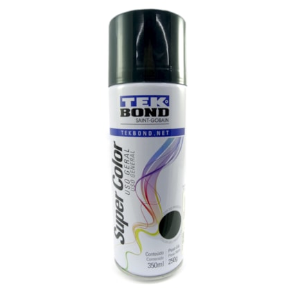 Tinta Spray Verde Escuro 350ml / 250g Uso Geral 23151006900 Tekbond