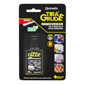Tira Grude Removedor Ecológico 40ml Quimatic FA1