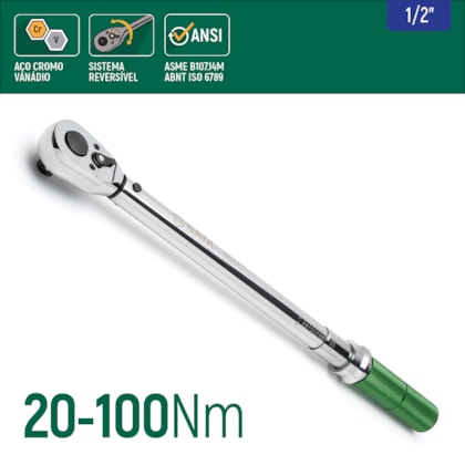 Torquímetro Estalo de 1/2