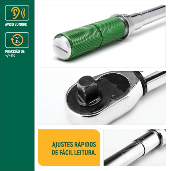 Torquímetro Estalo de 1/2